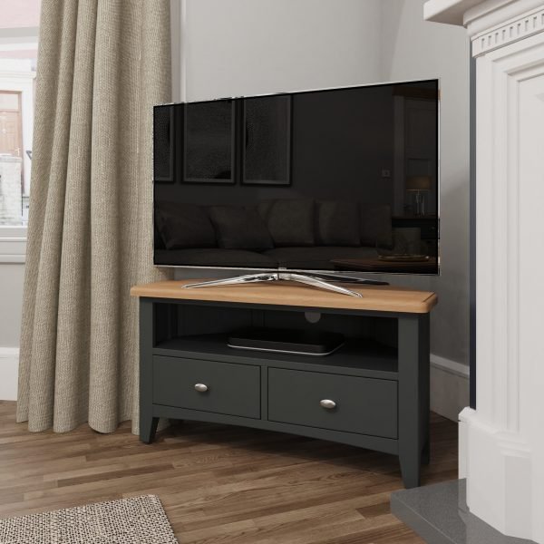 Firby Oak Corner TV Unit scaled