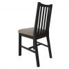 Firby Oak Dining Chair Rear Angle scaled