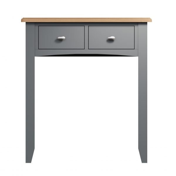 Firby Oak Dressing Table Front scaled