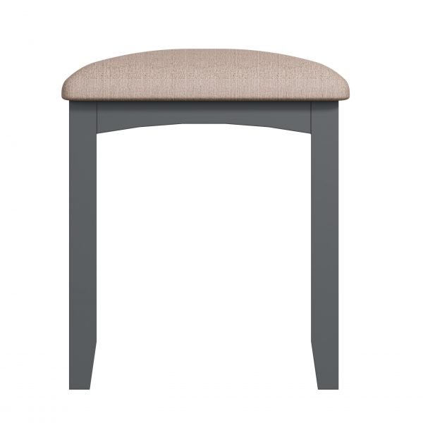 Firby Oak Dressing Table Stool Front scaled