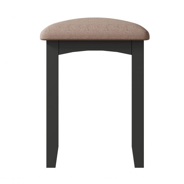 Firby Oak Dressing Table Stool Side scaled