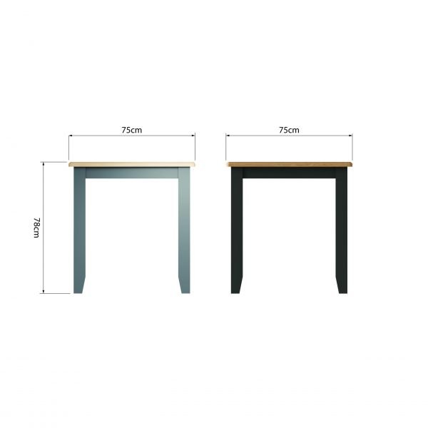 Firby Oak Fixed Top Table Dimensions scaled
