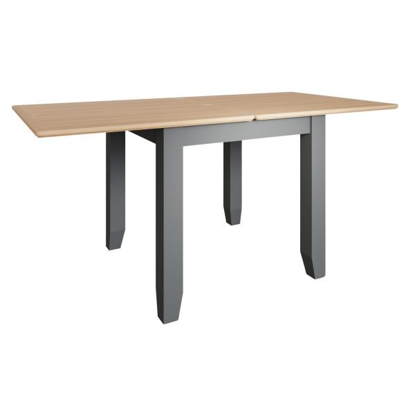 Firby Oak Flip Top Table Angle Open scaled