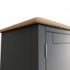 Firby Oak Full Hanging Wardrobe Top scaled