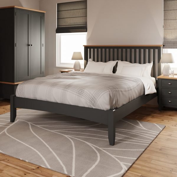 Firby Oak King Size Bed scaled