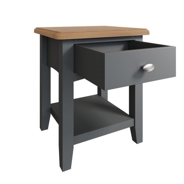 Firby Oak Lamp Table Open scaled