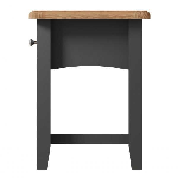 Firby Oak Lamp Table Side scaled