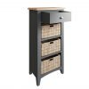 Firby Oak Large Basket Unit Drawer scaled
