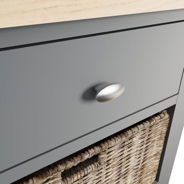Firby Oak Large Basket Unit Handle scaled