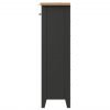 Firby Oak Large Basket Unit Side scaled