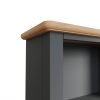 Firby Oak Large Bookcase Top scaled