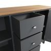 Firby Oak Large Sideboard Close scaled