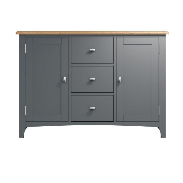 Firby Oak Large Sideboard Front scaled