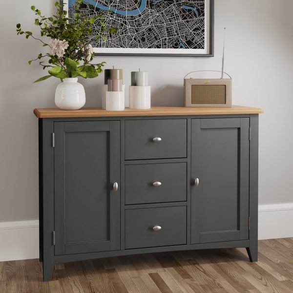 Firby Oak Large Sideboard scaled