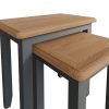 Firby Oak Nest of 2 Tables Close scaled