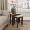 Firby Oak Nest of 2 Tables scaled