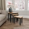Firby Oak Nest of 3 Tables scaled