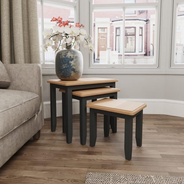 Firby Oak Nest of 3 Tables scaled