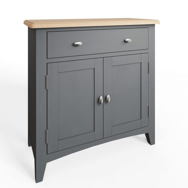 Firby Oak Small Sideboard Angle scaled