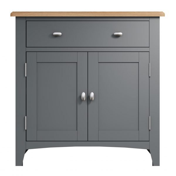 Firby Oak Small Sideboard Front scaled