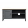 Firby Oak TV Unit Front scaled