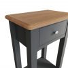 Firby Oak Telephone Table Top scaled
