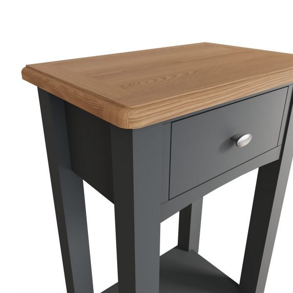 Firby Oak Telephone Table Top scaled