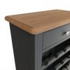 Firby Oak Wine Cabinet Top scaled