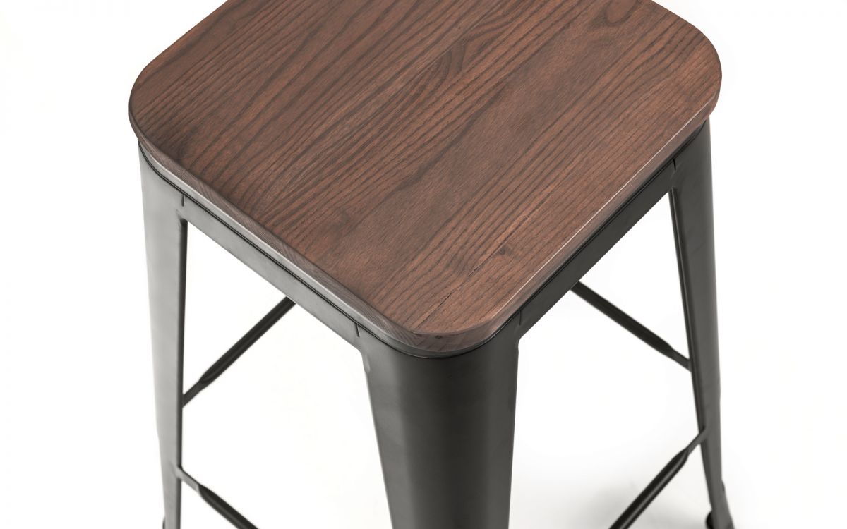 Grafton Backless Bar Stool Only Oak Furniture