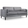 Hayward 3 Seater Sofa - Grey Chenille