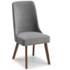 Huxley Chenille Dining Chair Dusk Grey