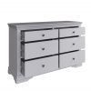Isabelle Grey 6 Drawer Chest all scaled