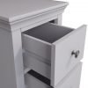 Isabelle Grey Bedside Cabinet all scaled
