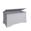 Isabelle Grey Blanket Box open scaled
