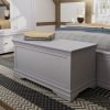 Isabelle Grey Blanket Box scaled