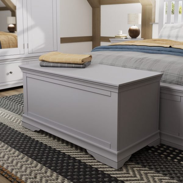 Isabelle Grey Blanket Box scaled