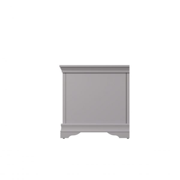 Isabelle Grey Blanket Box side scaled