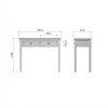 Isabelle Grey Dressing Table dim scaled
