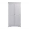 Isabelle Grey Full Hanging Wardrobe front scaled