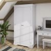Isabelle Grey Full Hanging Wardrobe scaled