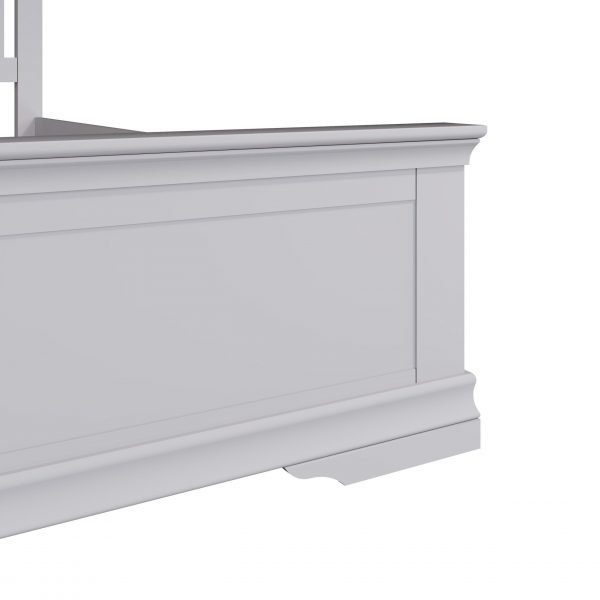 Isabelle Grey King Size Bed foot scaled