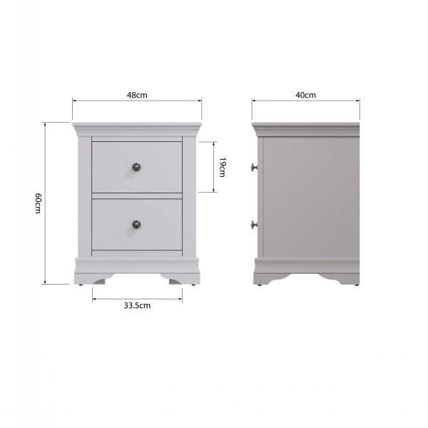 Isabelle Grey Large Bedside dims scaled