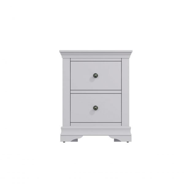 Isabelle Grey Large Bedside front scaled