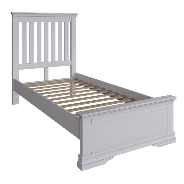 Isabelle Grey Single Bed bear scaled
