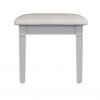 Isabelle Grey Stool front
