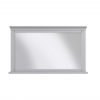 Isabelle Grey Wall Mirror front scaled