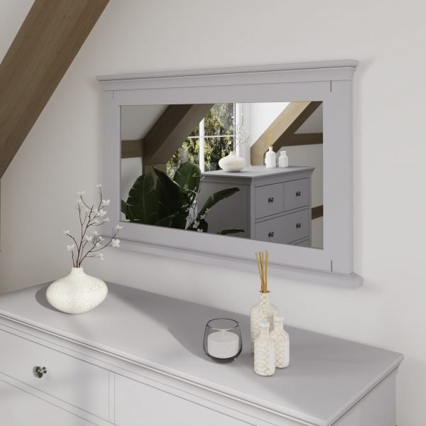 Isabelle Grey Wall Mirror scaled