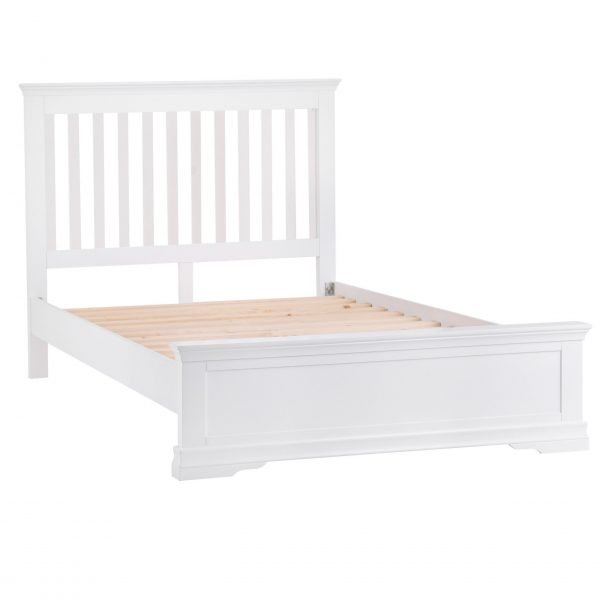 Isabelle White King Size Bed scaled