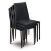 Jazz Stacking Chair Black stack