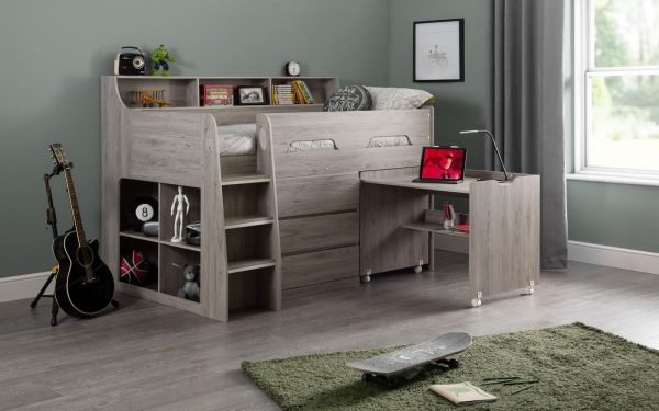 Jupiter Mid Sleeper Grey Oak